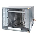 Goodman - 3.0 Ton Cooling - 100k BTU/Hr Heating - Air Conditioner + Multi Speed Furnace Kit - 15.5 SEER - 96% AFUE - For Horizontal Installation