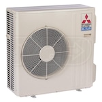 Mitsubishi - 18k BTU Cooling + Heating - M-Series Concealed Duct Air Conditioning System - 17.5 SEER