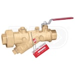 Caleffi FlowCal Y-Strainer with Integral Ball Valve, 1/2