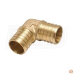 WSD BL46, PEX 1/2'' x 3/4'' Barbed Elbow Fitting