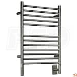 Amba Jeeves ESB-20 E Straight Electric Towel Warmer, Brushed, 20-1/2