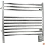 Amba Jeeves LSP-40 L Straight Electric Towel Warmer, Polished, 39-1/2