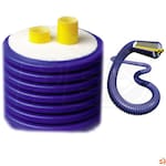 ComfortPro MicroFlex DUO Insulated PEX - Dual 32mm Pipes, 125mm Outer Jacket, Master Coil, 326 Feet