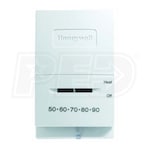 Honeywell T822L1000 Mercury Free Econo Non-Programmable Thermostat, Cool Only or Heat Only