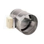 Aprilaire 6'' Motorized Zone Damper with Actuator - Round - Normally Open/Power Closed