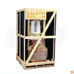 Caleffi 50 Gal Complete Solar Water Heating System, Single Coil, One 4' x 6.5' Collector 