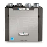 Venmar E15 ECM - 140 Max CFM - Energy Recovery Ventilator (ERV) - Top Ports - 6