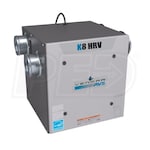Venmar K8 - 78 Max CFM - Heat Recovery Ventilator (HRV) - Side Ports - 4