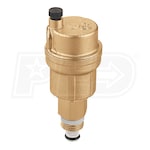 Caleffi Automatic Air Vent with Service Check Valve, 1/8