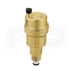 Caleffi Automatic Air Vent with Service Check Valve, 1/4