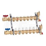 Caleffi Pre-assembled Distribution Manifold Assembly, 10 Outlets, 1-1/4