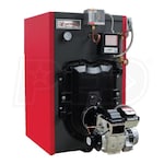 Crown Boiler FSZ100 - 92K BTU - 86.0% AFUE - Steam Oil Boiler - Chimney Vent - Includes Tankless Coil