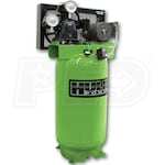 HULK 5-HP 80-Gallon Single-Stage Cast Iron Air Compressor (208/230V 1-Phase)