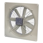 Fantech FADE - 7,858 CFM - Side Wall Exhaust Fan - Wall Mount - 208/460V - 3 Phase - Assembled Housing and Damper
