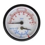 Burnham Replacement Temperature and Pressure Gauge