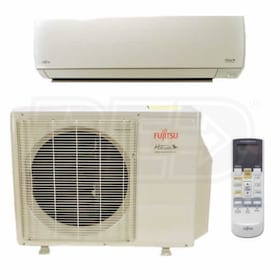 View Fujitsu - 15k BTU Cooling + Heating - RLS3HY Wall Mounted Air Conditioning System - 25.3 SEER