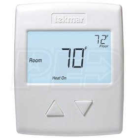 View tekmarNet - 532 - Thermostat - Non-Programmable - One Stage Heat - Buttons