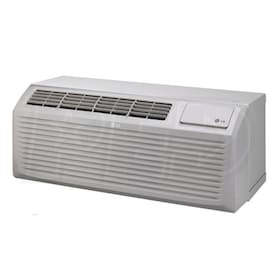View LG 9,000 BTU - Packaged Terminal Air Conditioner (PTAC) - Heat Pump - 3.7 kW Electric Heat - 265V
