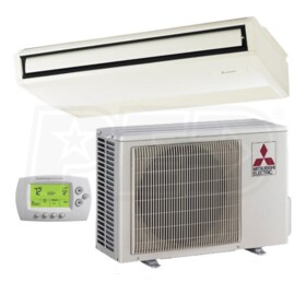 View Mitsubishi - 24k BTU Cooling Only - P-Series Ceiling Suspended Air Conditioning System - 16.8 SEER