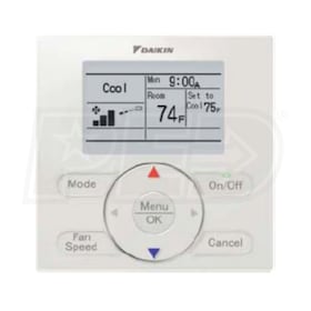 View Daikin Wired Remote Controller for Ceiling Cassette and Concealed Duct Units