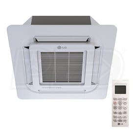 View LG - 7k Cooling + Heating - Ceiling Cassette with Grille - For Multi-Zone