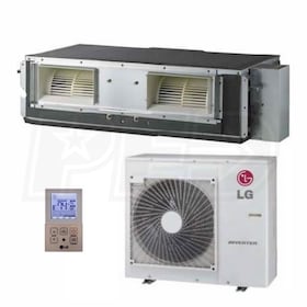 View LG - 24k Cooling + Heating - High-Static Concealed Duct - Air Conditioning System - 16.85 SEER2