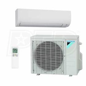 View Daikin - 9k BTU Cooling + Heating - 19-Series Wall Mounted Air Conditioning System - 19.0 SEER