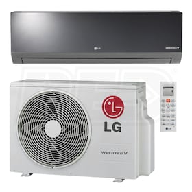 View LG - 9k Cooling + Heating - Art Cool Mirror Wall Mounted - Air Conditioning System - 23.2 SEER2