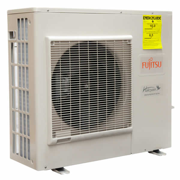 Fujitsu 30RLXB Halcyon - 30,000 BTU/Hr - Ductless Heat Pump System ...