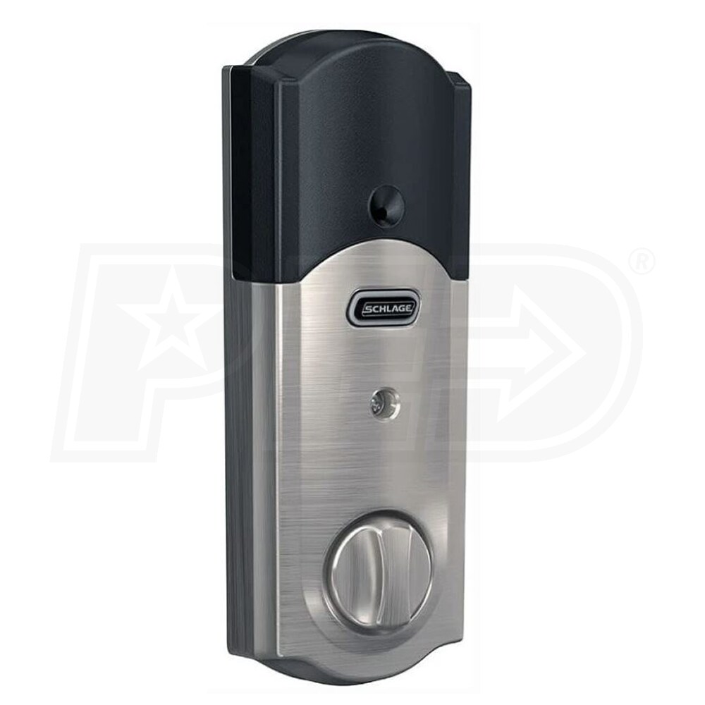 Schlage Be469zp Cam 619 Connect™ Camelot Smart Deadbolt With Touchscreen Z Wave® Plus 0380