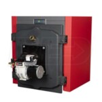 Crown Boiler FW - 355K BTU - 84.5% Thermal Efficiency - Hot Water Oil Boiler - Chimney Vent - Burner Sold Separately