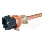 Prier Products - 3/4 Inch MPT x 1/2 Inch FPT Internal Vacuum Breaker Hydrant - 4 Inch Insertion