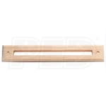 Unico - Wood Face Plate for UPC-67A and UPC-68 Supply Outlet Kits - Slotted - Knotty Pine Finish