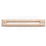 Unico - Wood Face Plate for UPC-67A and UPC-68 Supply Outlet Kits - Slotted - Maple Finish