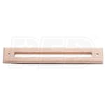 Unico - Wood Face Plate for UPC-67A and UPC-68 Supply Outlet Kits - Slotted - Red Oak Finish