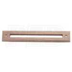 Unico - Wood Face Plate for UPC-67A and UPC-68 Supply Outlet Kits - Slotted - Walnut Finish