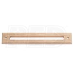 Unico - Wood Face Plate for UPC-67A and UPC-68 Supply Outlet Kits - Slotted - White Oak Finish