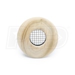 Unico - Wood Supply Outlet - Round - Poplar Finish - 2.5