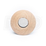 Unico - Wood Supply Outlet - Round - Red Oak Finish - 2.5