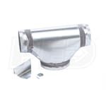 Unico - Galvanized Reducer Tee with Turning Vane - 9