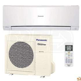 View Panasonic 12,000 BTU - S12NKUA - Wall Mounted - Ductless Air Conditioning System - Low Ambient 