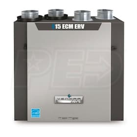 View Venmar E15 ECM - 140 Max CFM - Energy Recovery Ventilator (ERV) - Top Ports - 6