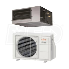 View Fujitsu - 12k BTU Cooling + Heating - Slim Concealed Duct Air Conditioning System - 21.3 SEER