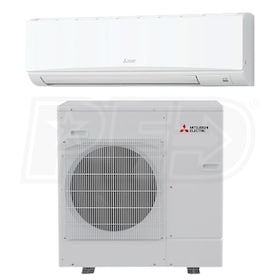 View Mitsubishi - 24k BTU Cooling Only - P-Series Wall Mounted Air Conditioning System - 21.3 SEER2