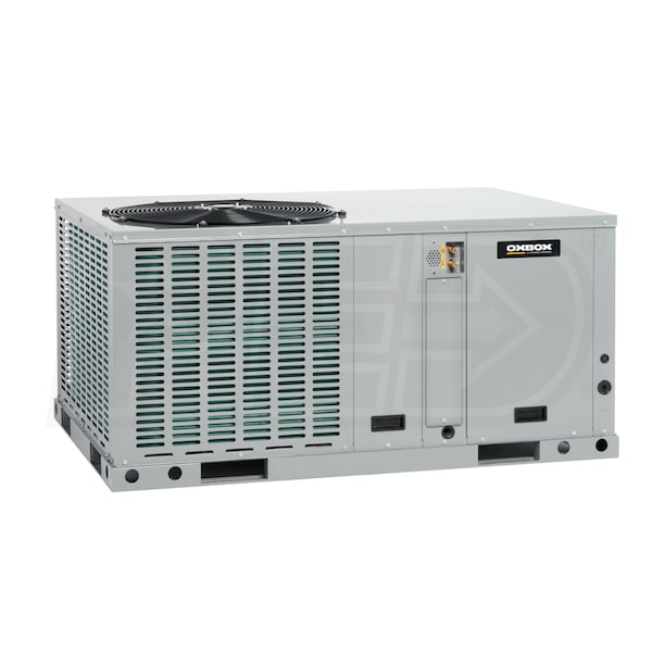 Oxbox J4PH4030A1000AA J4PH - 2.5 Ton - Packaged Heat Pump System - 14.0  SEER - 8.0 HSPF - Horizontal - 208-230/1/60